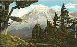 Norman Parkinson Canvas Paintings - Mt. Rainier, Washington